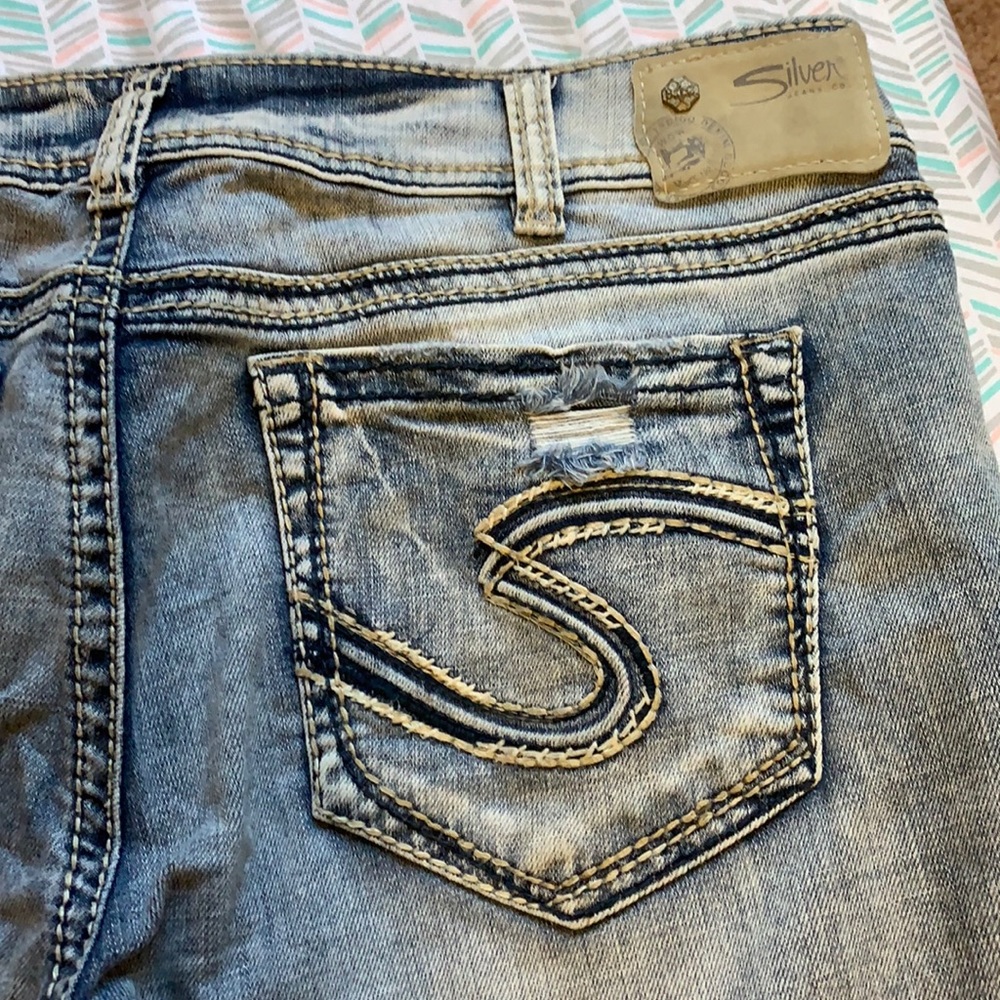 Silver Jeans. Ankle Skinny.